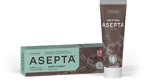 ASEPTA<sup>®</sup> Кофе и табак зубная паста
